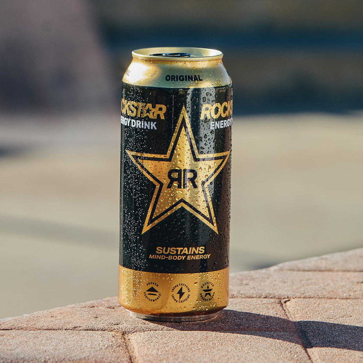 Rockstar Original Energy Drink 16oz — 12 Pack | Caffeine, Guarana, Taurine