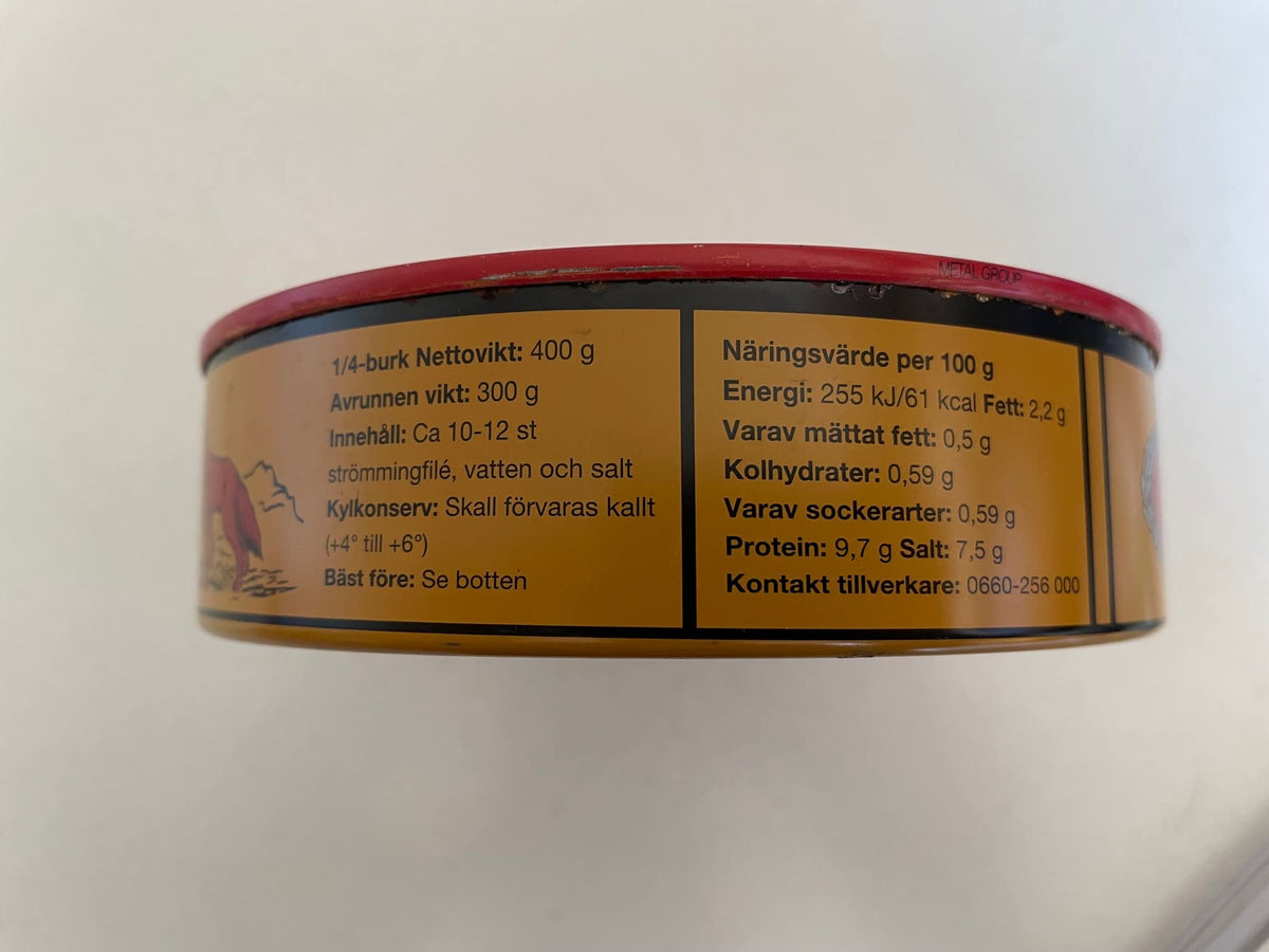 Roda Ulven Surstromming – 300g Fermented Herring Challenge