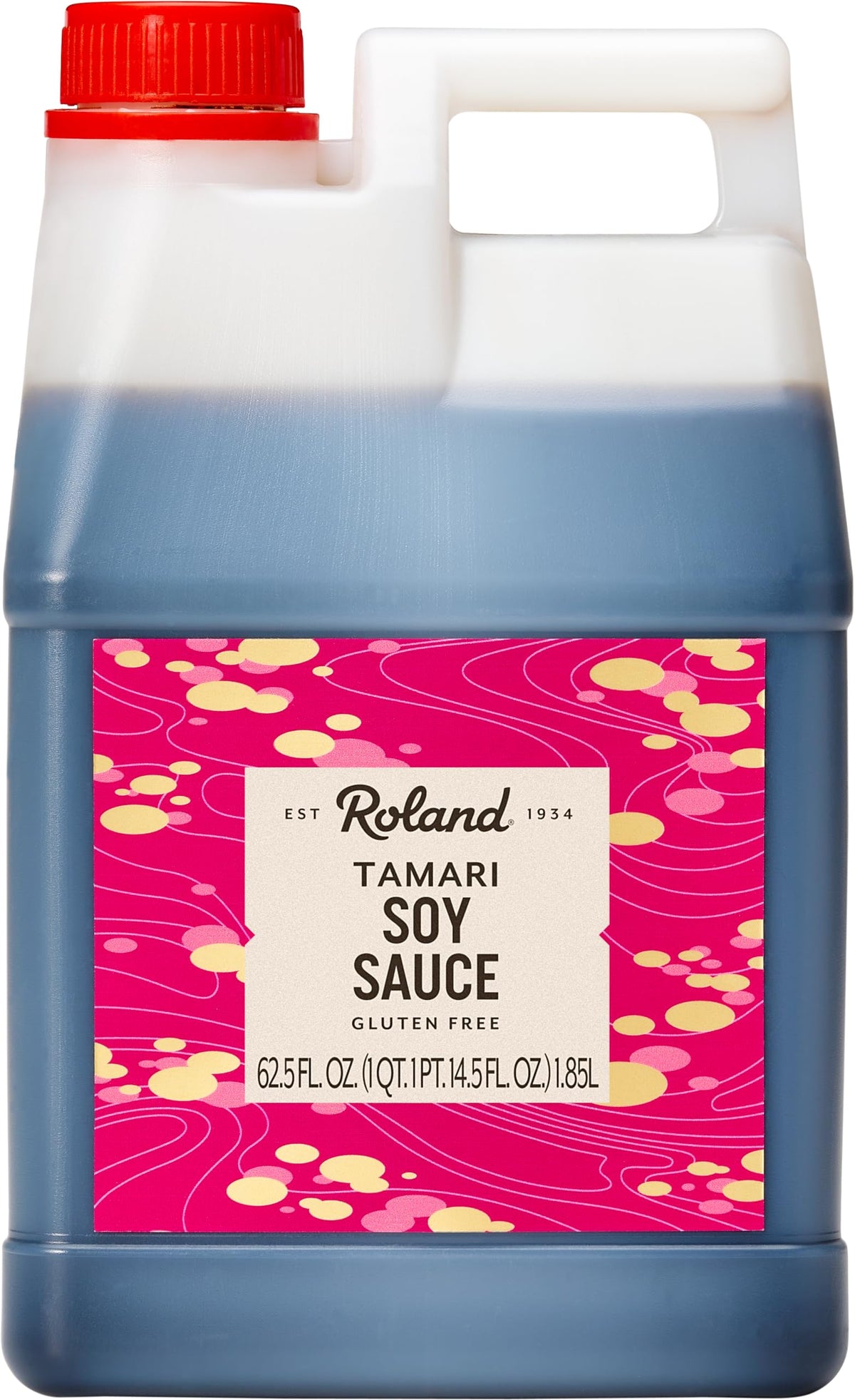 Roland Foods Tamari Soy Sauce – Gluten-Free, 62.5 oz Bottle