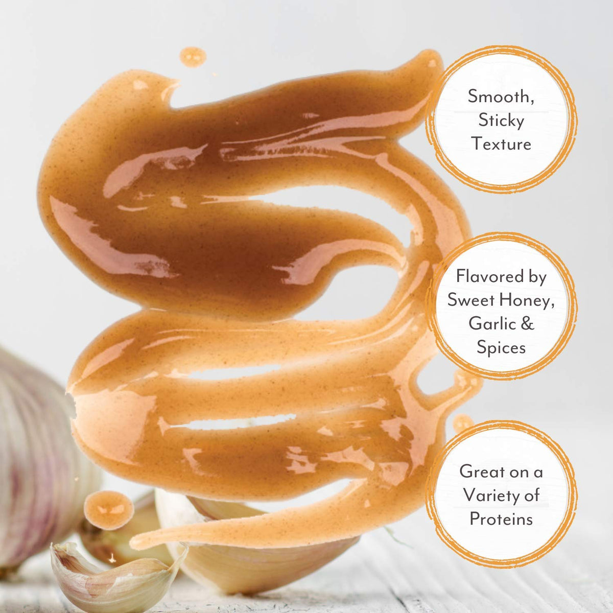 Roland Foods Fusion Solutions Honey Garlic Sauce — 9 lb 11 oz, Imported Specialty Sauce