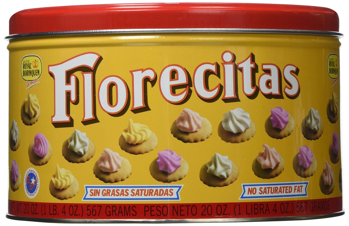 Royal Borinquen Florecitas Iced Gems Cookies – 20 oz