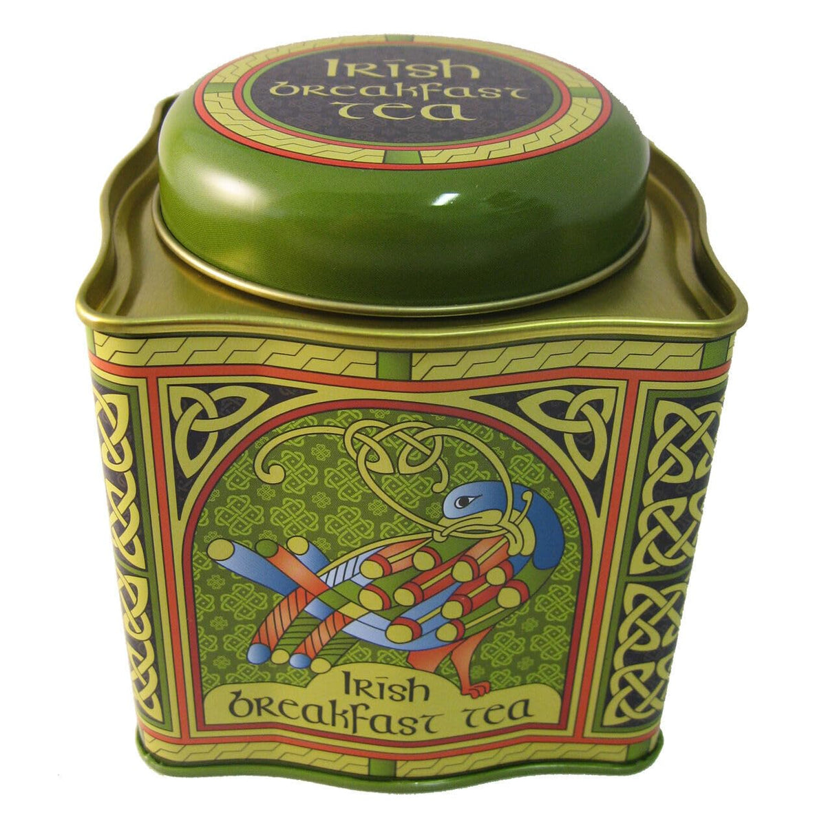Royal Tara Irish Breakfast Tea – Celtic Peacock Tin (50 Count)