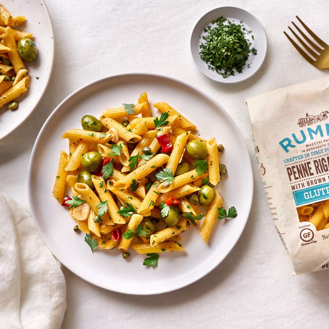 Rummo GF Rigatoni No.50 – Al Dente Gluten-Free Pasta Made in Italy (6x12oz)