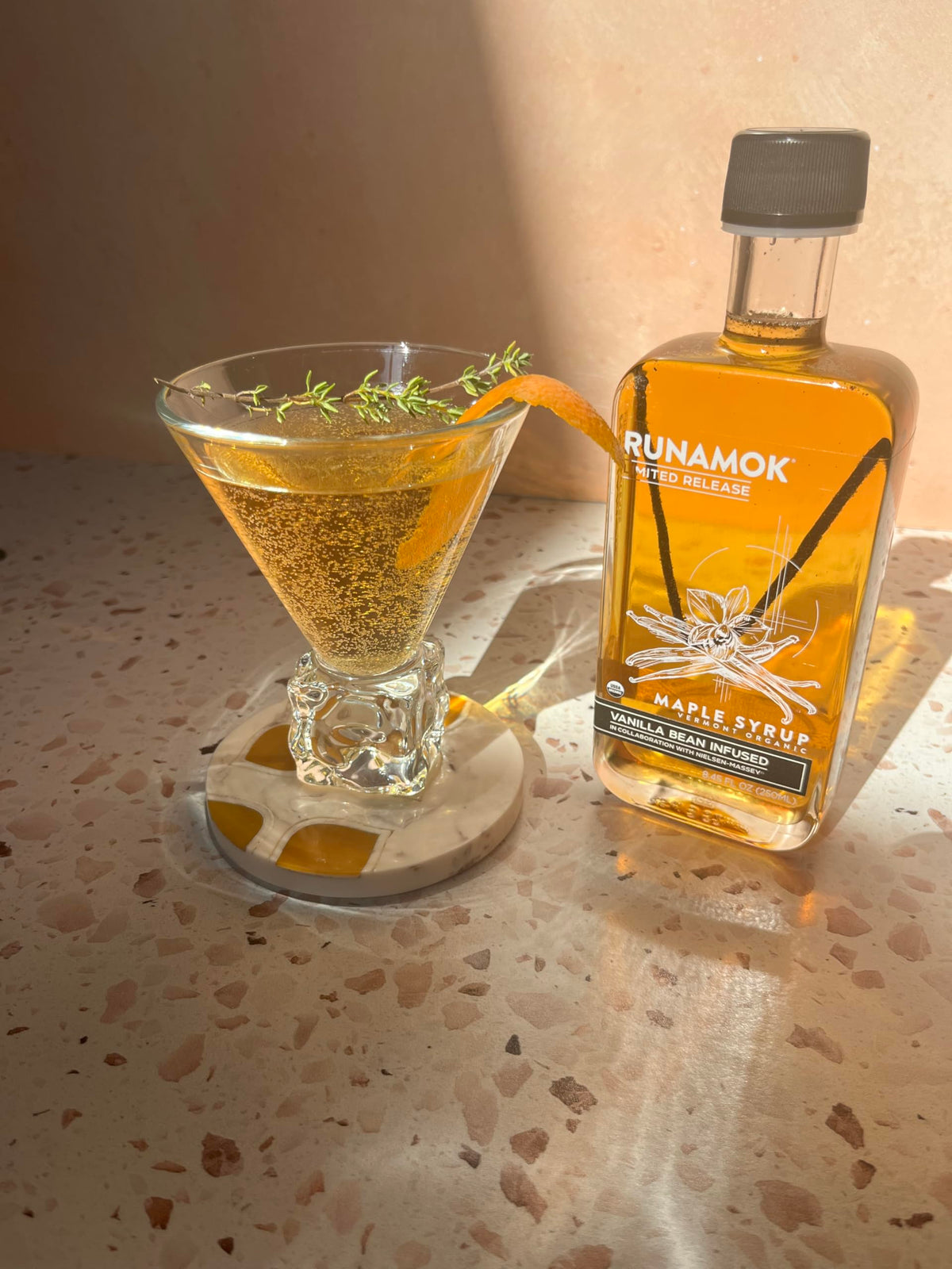 Runamok Maple Vanilla Bean Infused Maple Syrup - Real Vermont Maple with Vanilla Bean