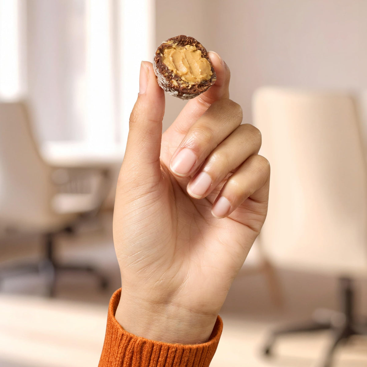 RXBAR Protein Energy Bites – Gluten Free Dark Chocolate Peanut Butter (21.1oz Box, 24 Bites)