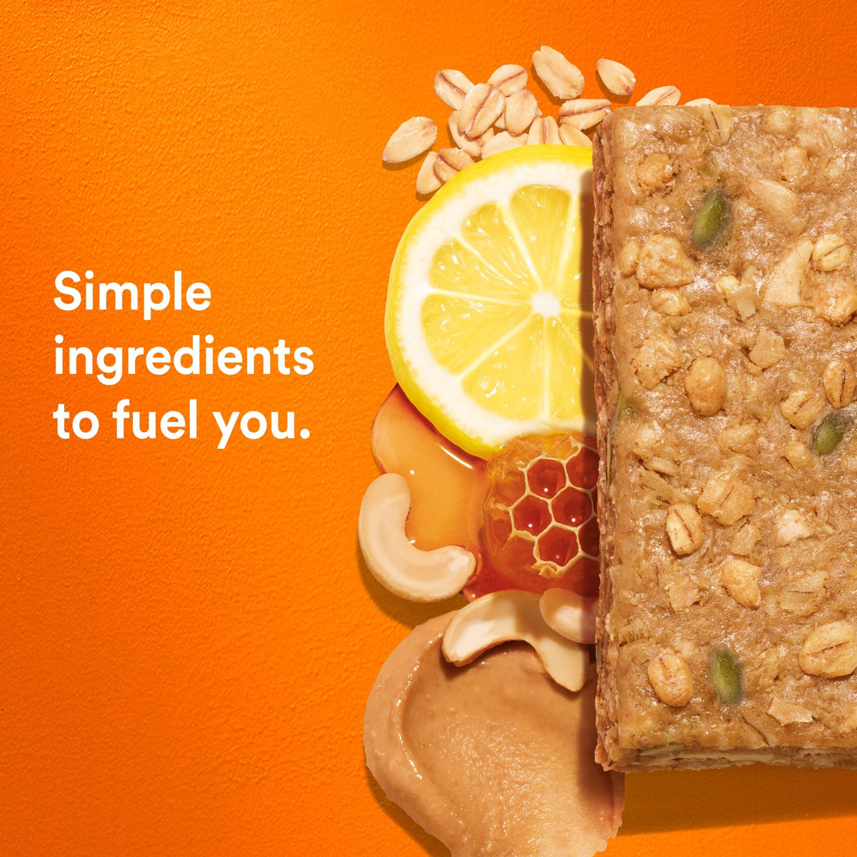 RXBAR Nut Butter & Oat Protein Bars – Lemon Honey Cashew Butter, 12 Bars
