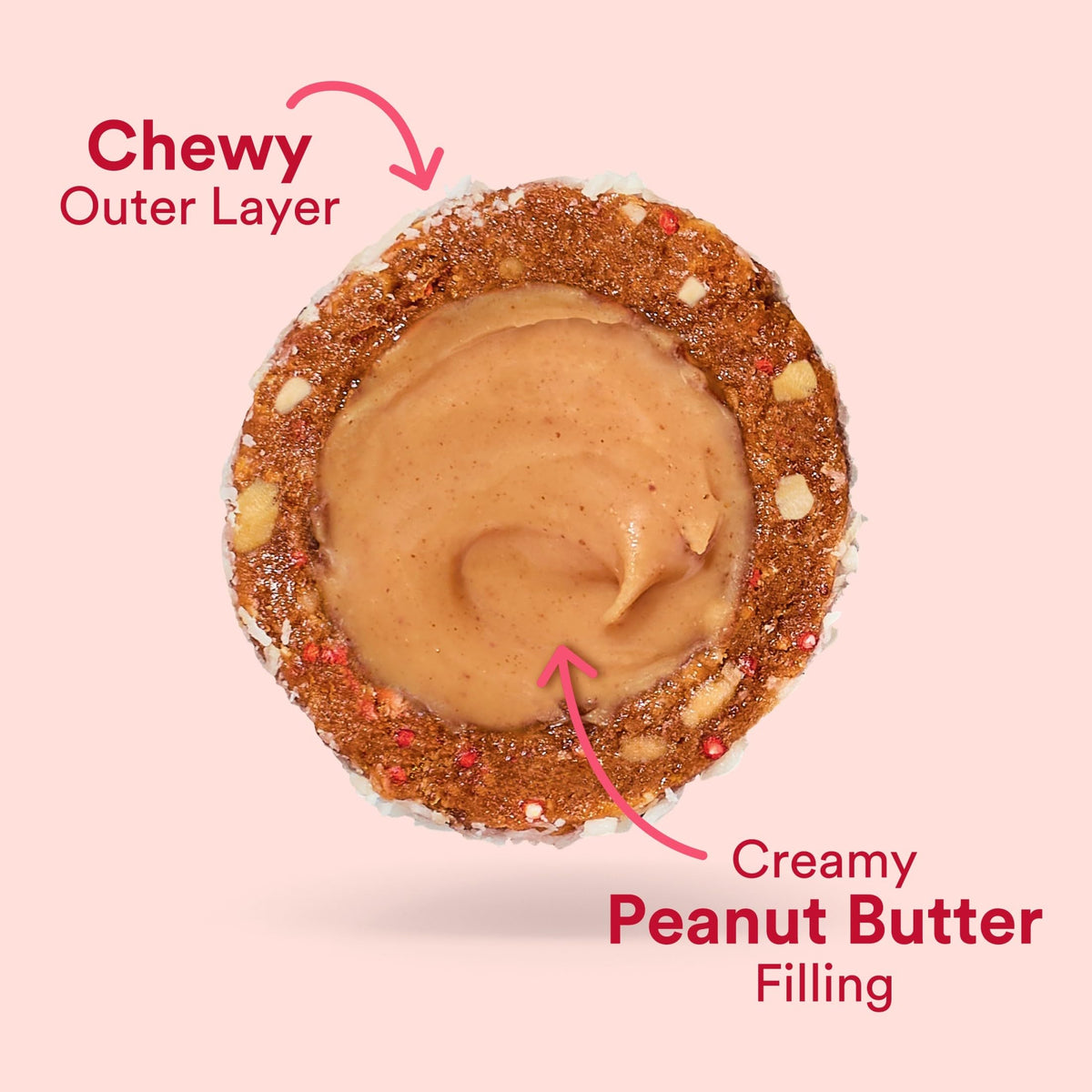 RXBAR Protein Energy Bites Strawberry Peanut Butter – Gluten Free Snack, 21.1 oz Box (24 Bites)