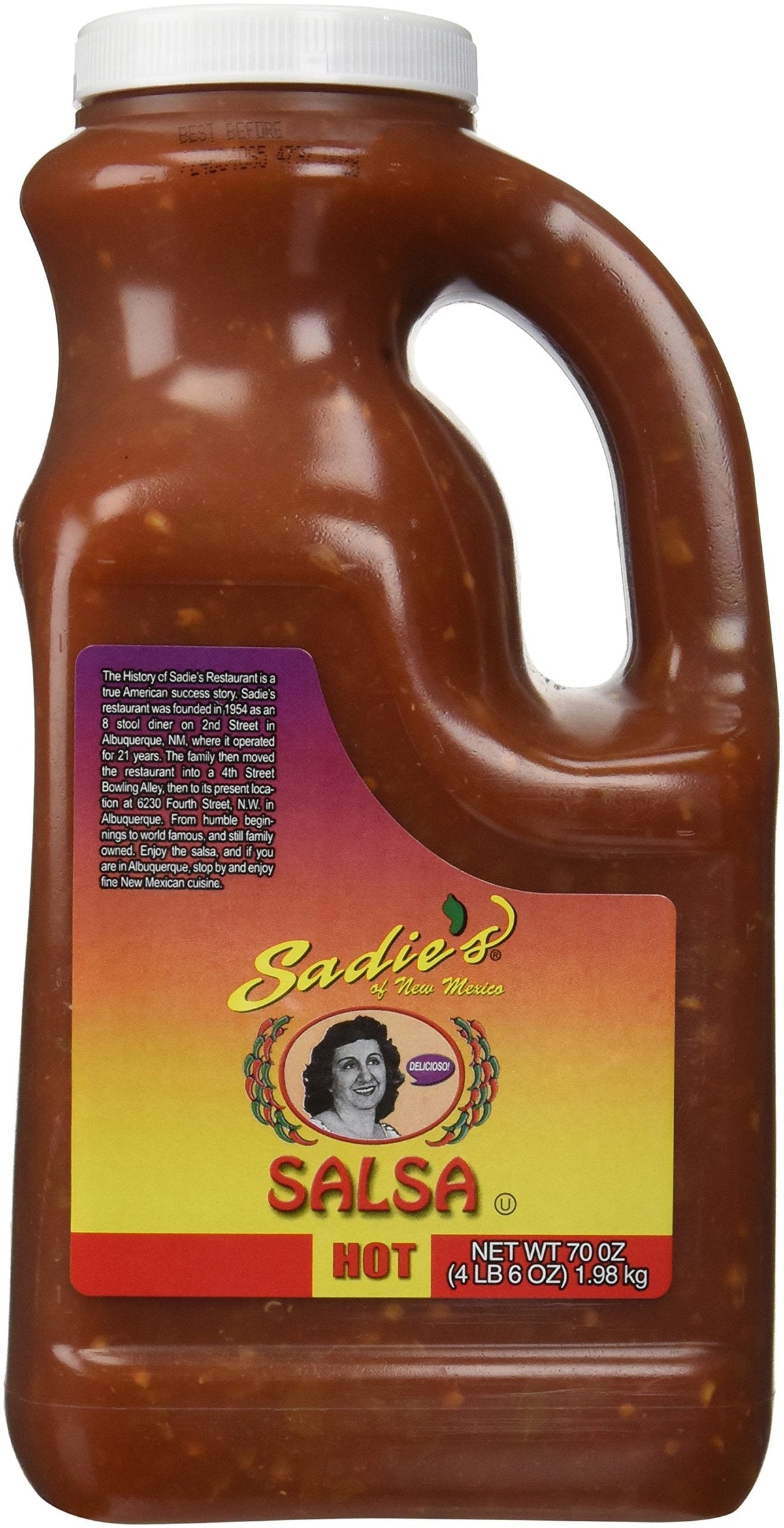 Sadie's New Mexico Hot Salsa – All-Natural, Bold Tomato & Jalapeño Flavor