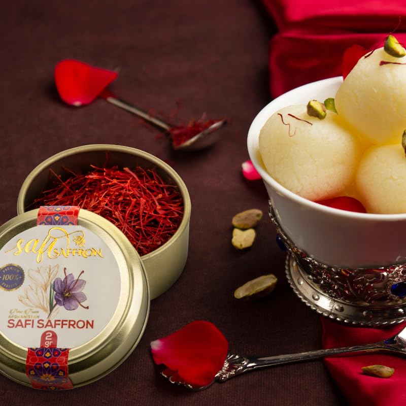 Safi Saffron Premium Threads 5g – ISO3632 Grade A+ | 100% Pure, All-Natural