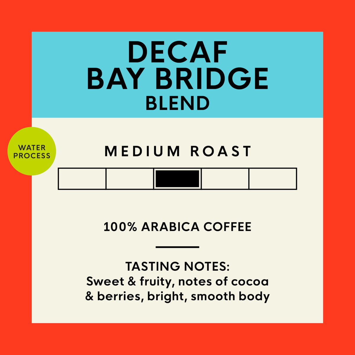 San Francisco Bay Decaf Bay Bridge Blend K-Cup Pods — 80-count, Medium Roast, Swiss Water Process, Compostable