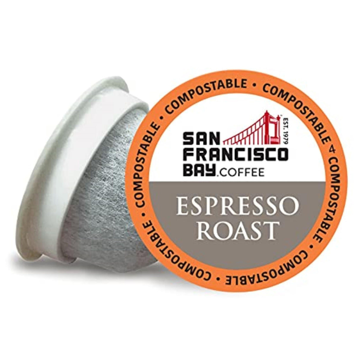 San Francisco Bay Espresso Roast Compostable OneCup Pods, 36 Ct — Keurig 2.0 Compatible