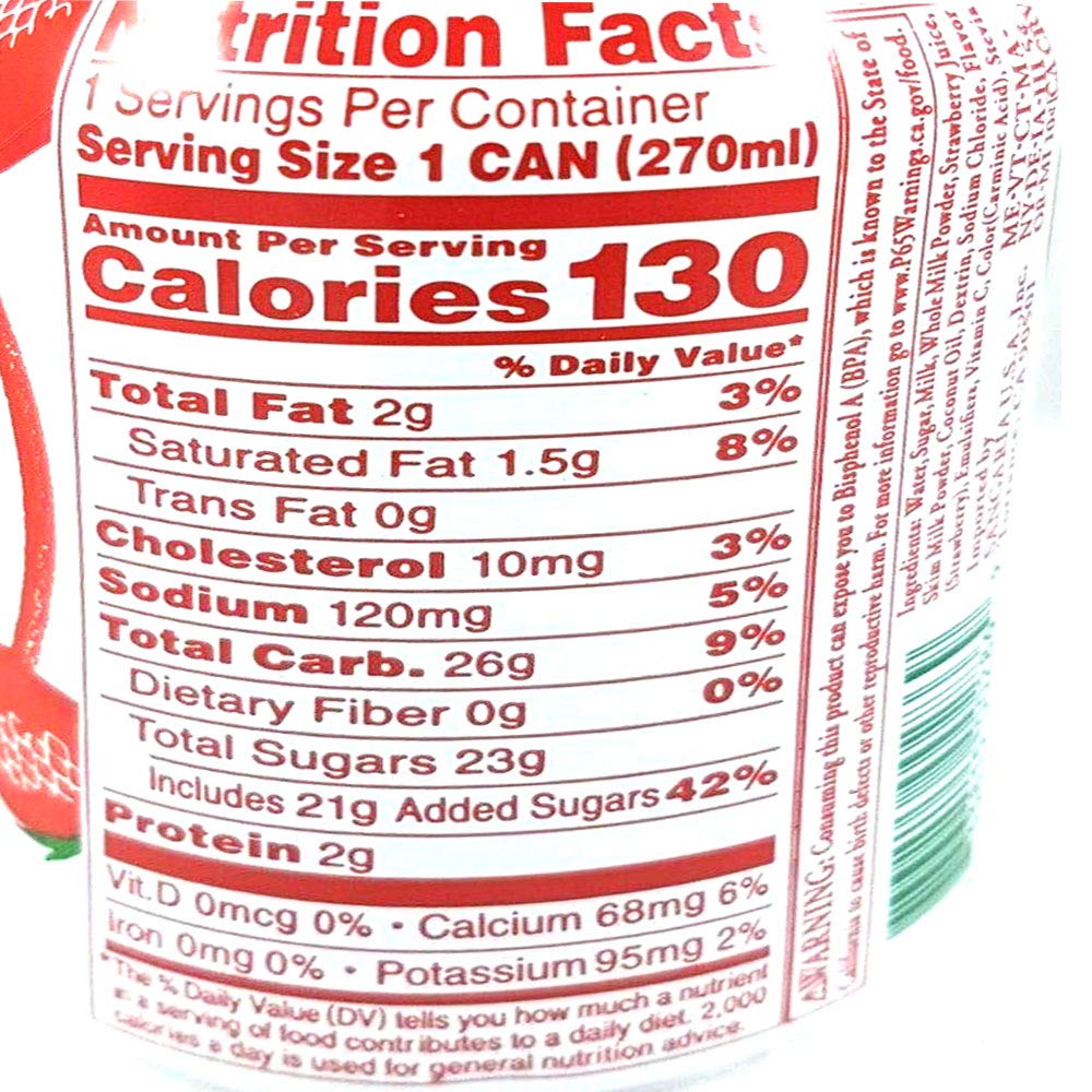 Sangaria Strawberry Milk 8.96 fl oz — Pack of 24