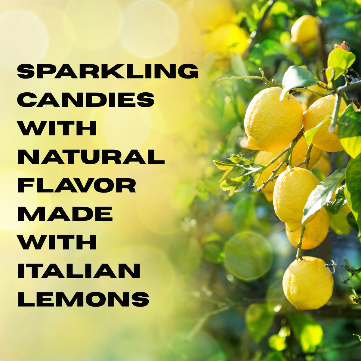 Sanniti Limoncini Frizzanti Candies – Sparkling Italian Lemon Flavor, 6.17 oz Bag (Pack of 6)
