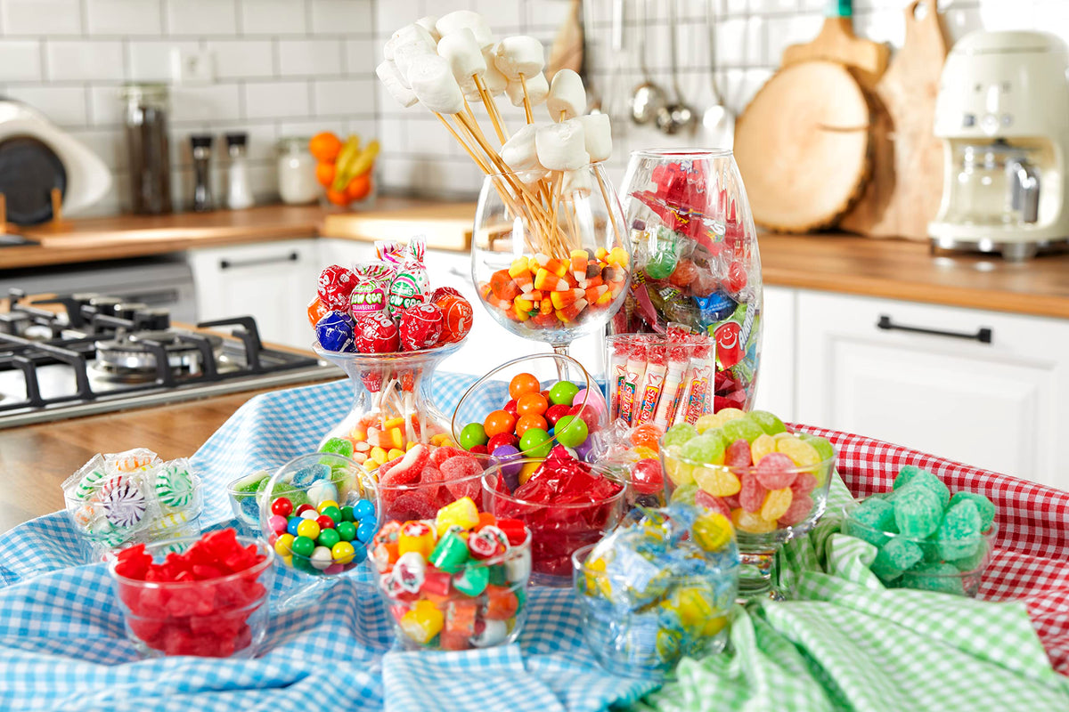Sarah's Candy Factory Sanded Lemon Drops – Gluten Free Old-Fashioned Hard Candy (6 Lbs Jar)