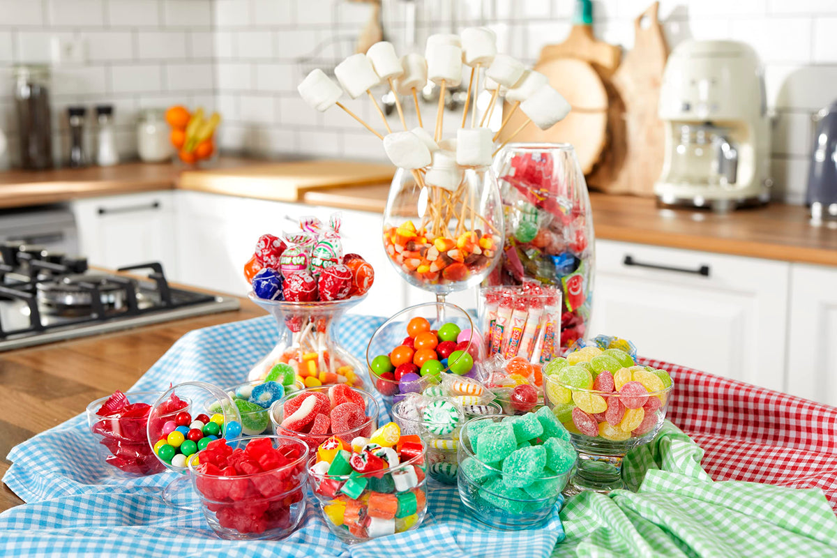 Sarah's Candy Factory Sanded Lemon Drops – Gluten Free Old-Fashioned Hard Candy (6 Lbs Jar)