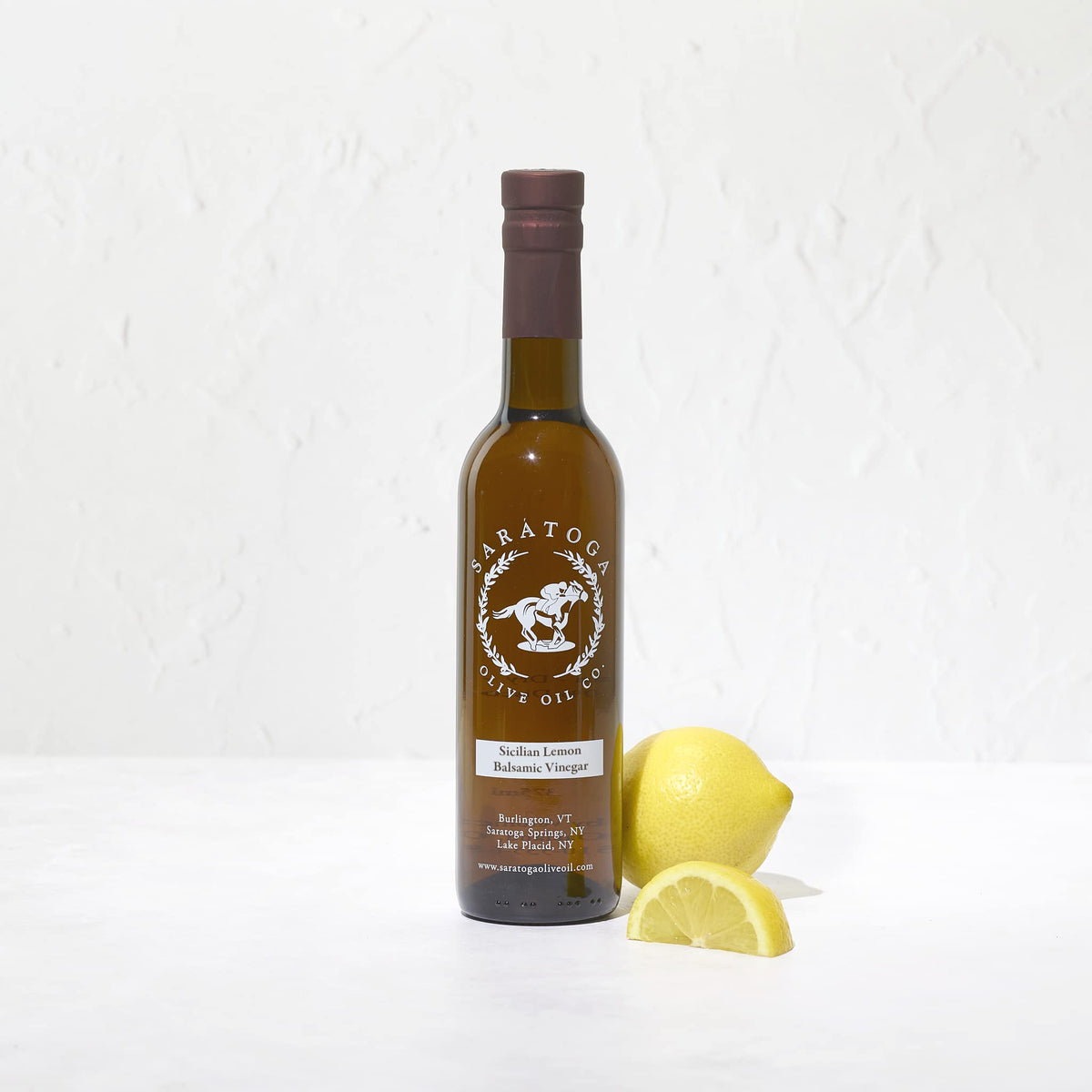 Saratoga Olive Oil Co. Sicilian Lemon White Balsamic Vinegar 375ml