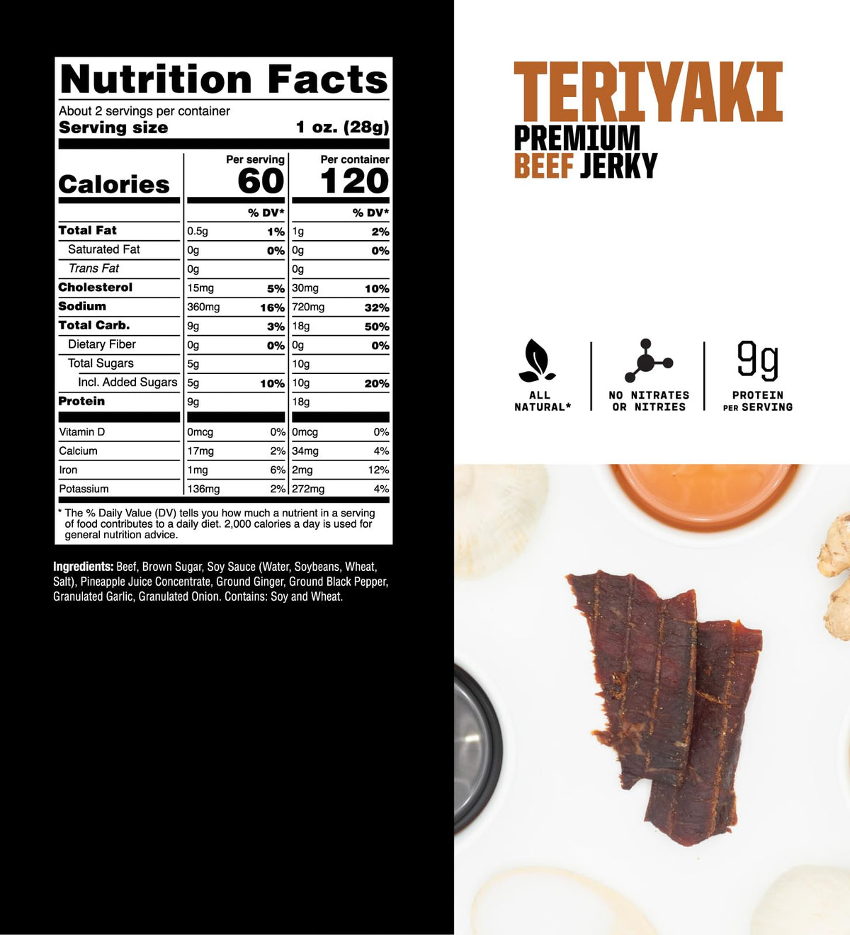 Savage Jerky Co. Bacon & Beef Jerky 6-Pack – Gluten Free, High Protein