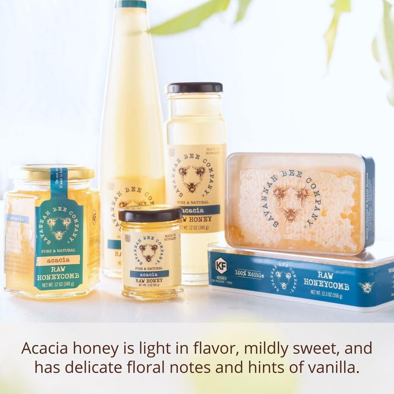 Savannah Bee Company Honey - Pure, Natural, Raw Georgia Honey