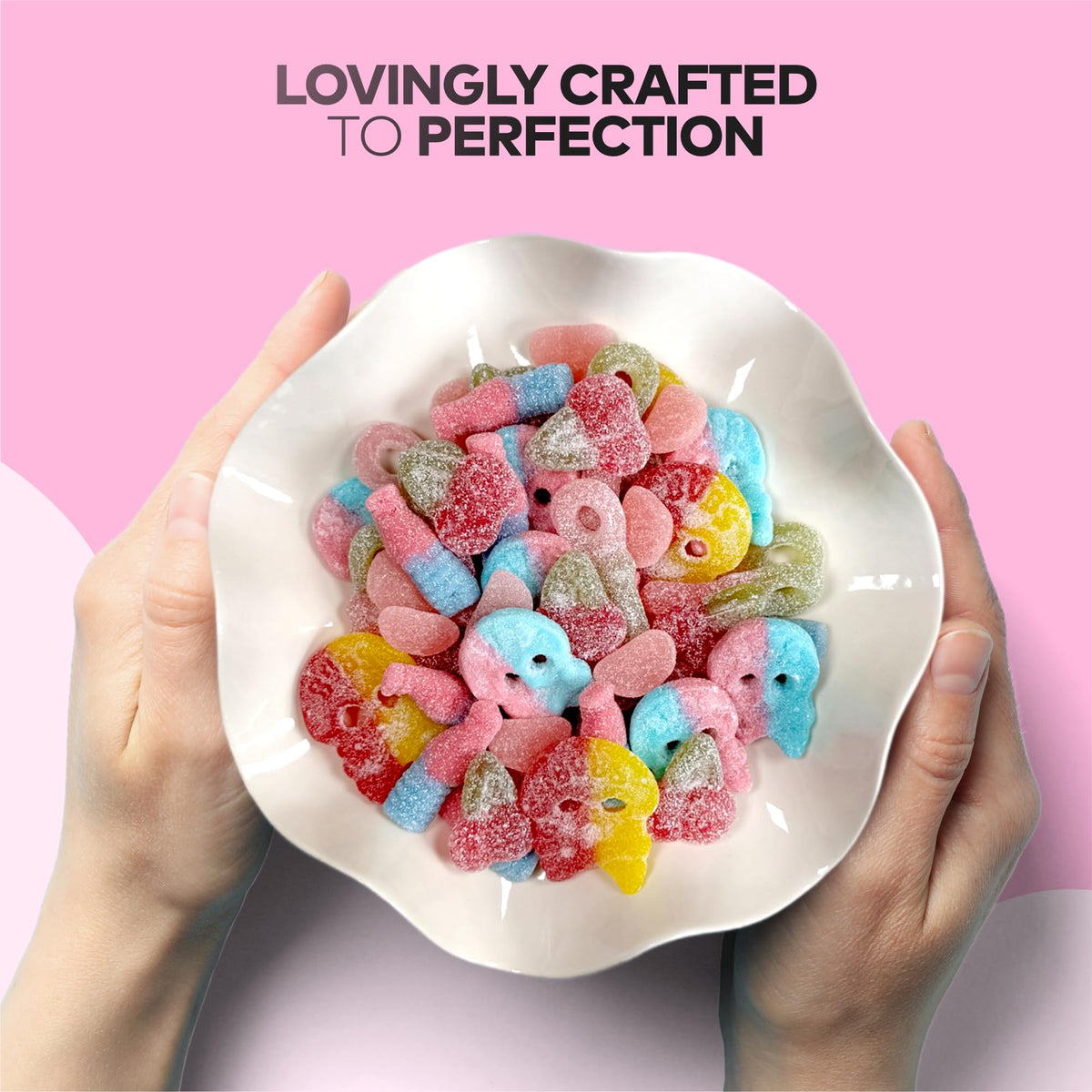 Scandylicious Swedish Candy Sour Pick & Mix – 1 lb with BUBS Skulls