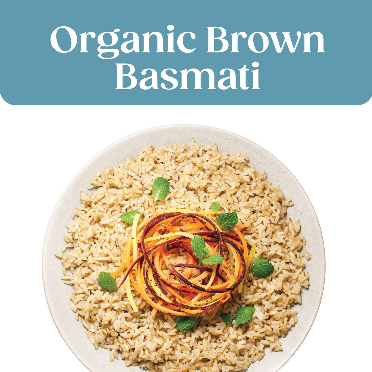 SEEDS OF CHANGE Organic Brown Basmati Rice — 8.5 oz Pouch (Pack of 12)