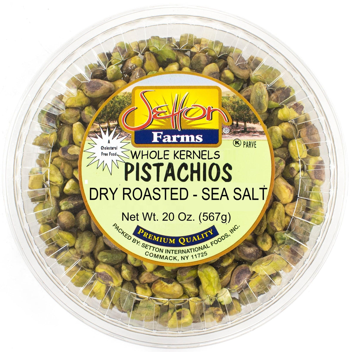 Setton Farms Shelled Pistachio Kernels – Dry Roasted with Sea Salt, 20 oz