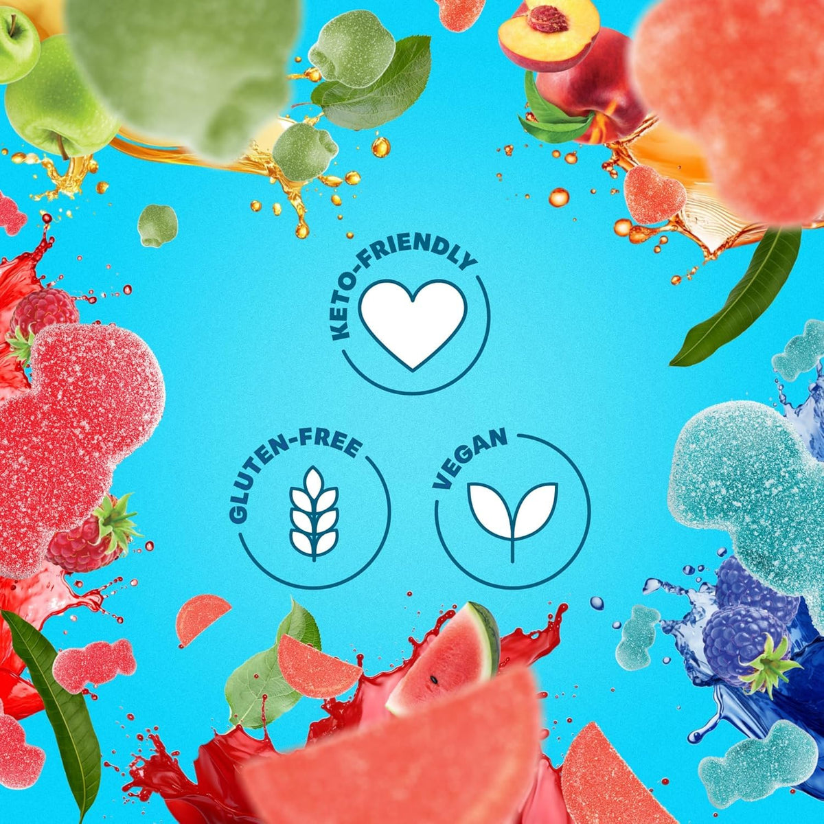 Shameless Snacks Sweet & Sour All-Stars Mixed Bag – 5 Flavors, 3g Sugar, 70 Calories, Keto & Vegan