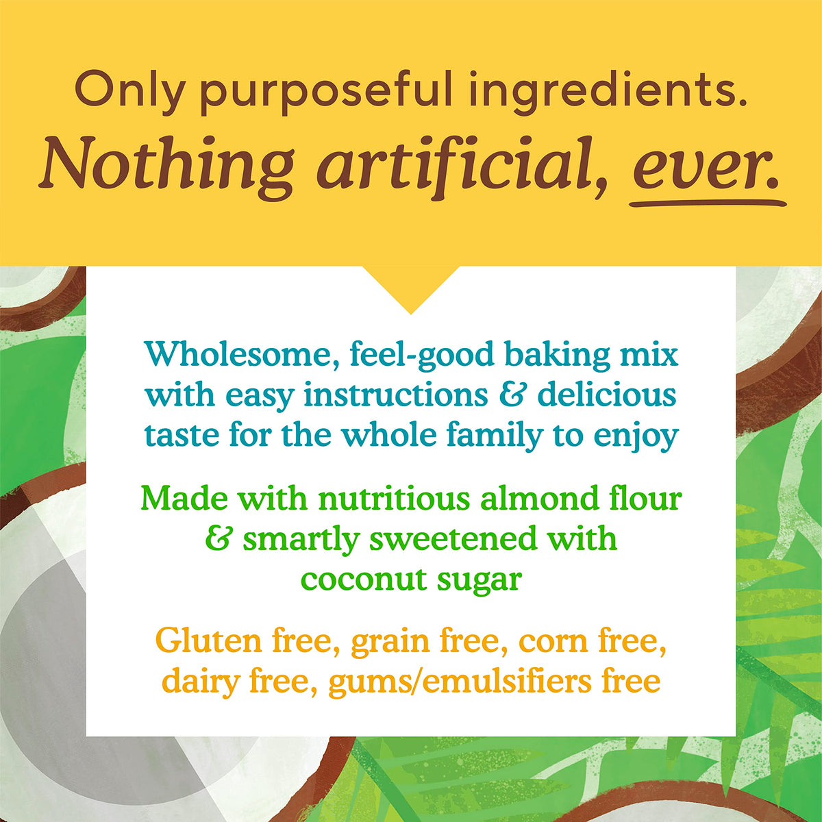Simple Mills Almond Flour Vanilla Cake Mix – Gluten Free, Plant Based, Paleo | Pack of 3