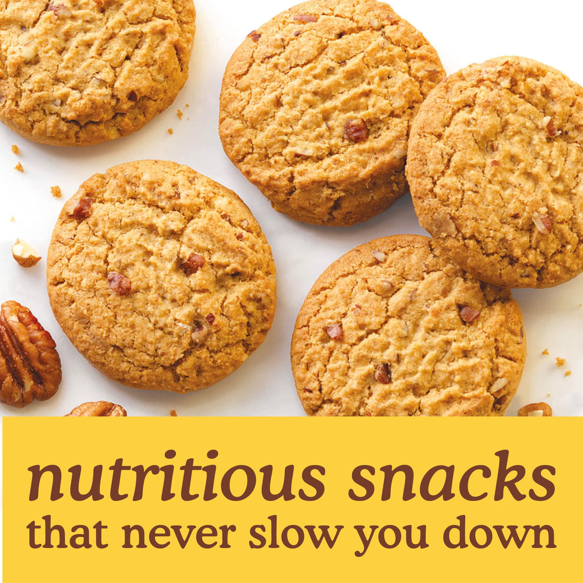 Simple Mills Almond Flour Toasted Pecan Cookies – Gluten Free, Organic Coconut Oil, 6 Count