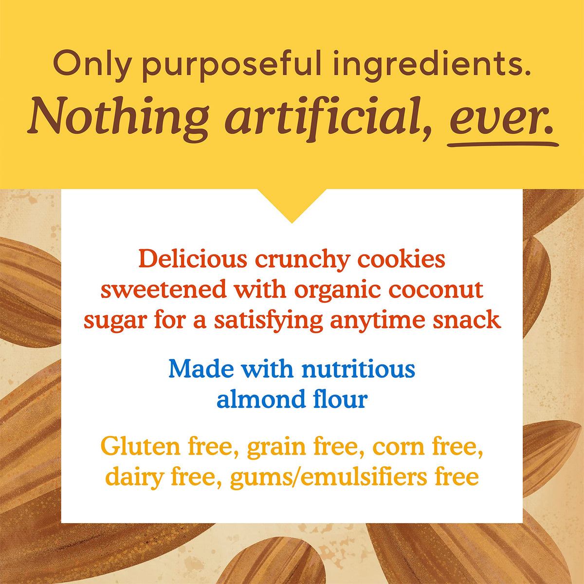 Simple Mills Almond Flour Toasted Pecan Cookies – Gluten Free, Organic Coconut Oil, 6 Count