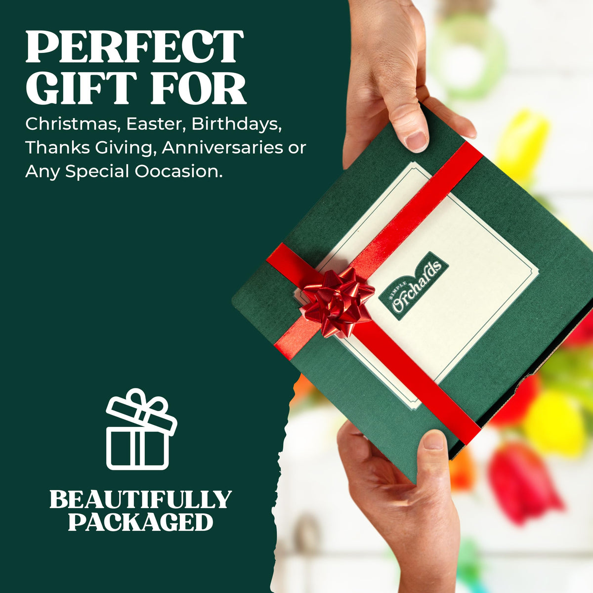 Fathers Day Nuts Gift Basket – Gourmet Fresh Roasted Nuts by Simple Orchards