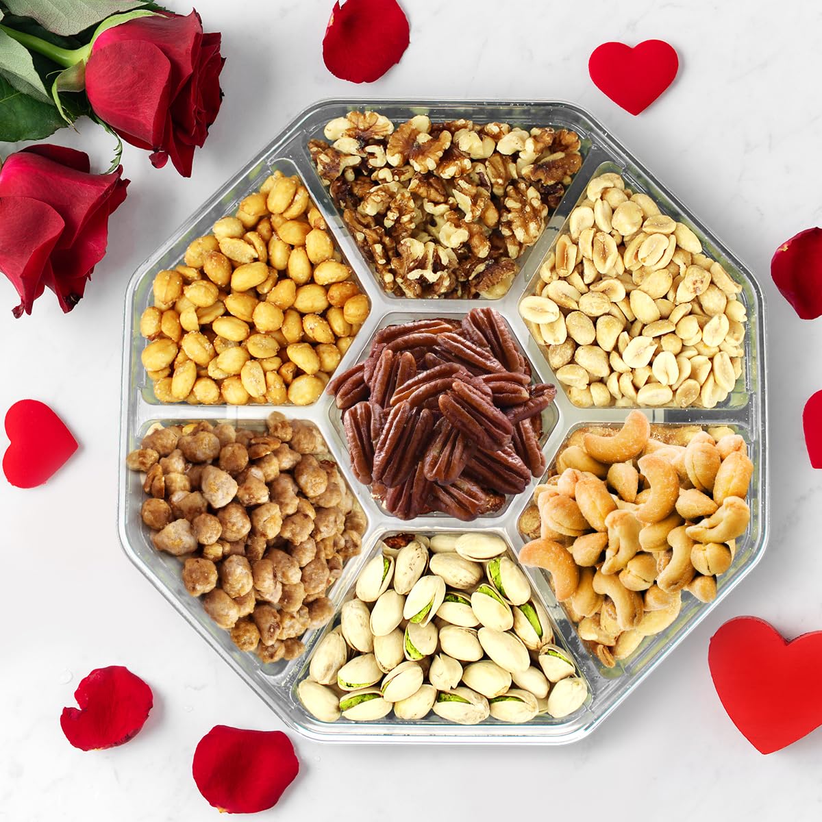 Simple Orchards Fathers Day Nuts Gift Basket | Freshly Roasted Nuts & Elegant Gift Packaging