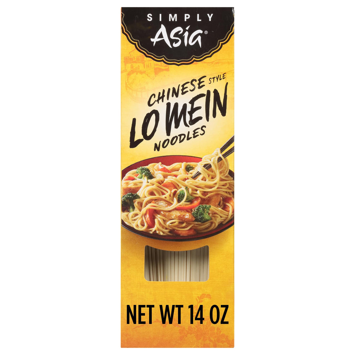 Simply Asia Lo Mein Noodles Chinese Style No MSG, 14 oz | Stir-Fries, Soups & Cold Noodle Salads