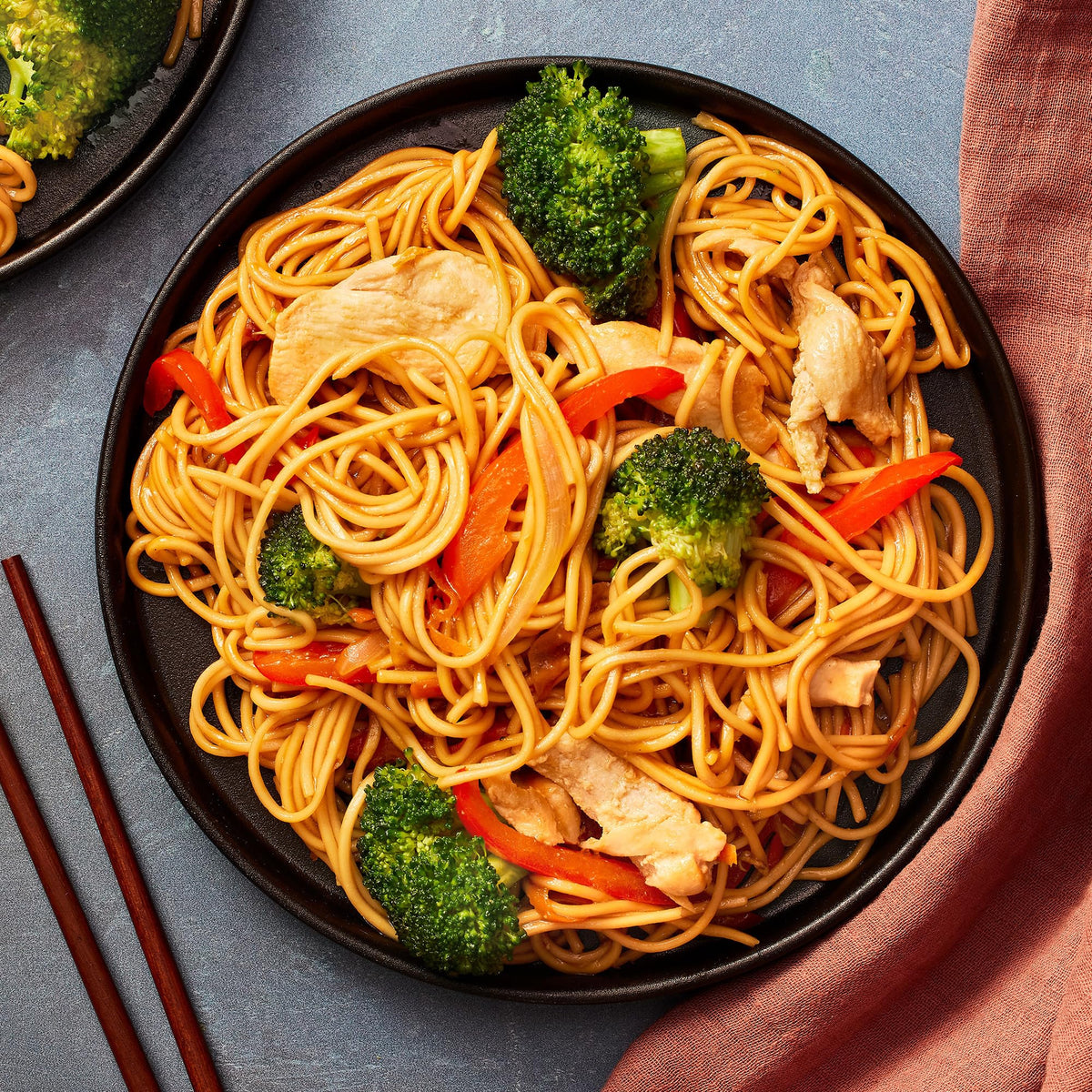 Simply Asia Lo Mein Noodles Chinese Style No MSG, 14 oz | Stir-Fries, Soups & Cold Noodle Salads