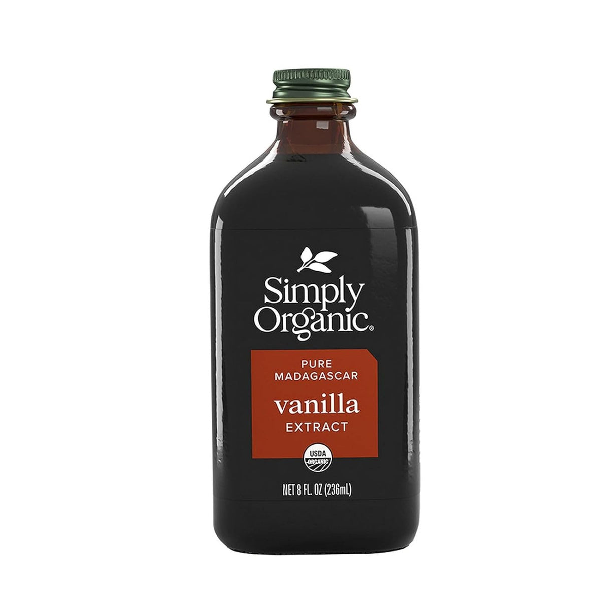 Simply Organic Vanilla Extract, Certified Organic | 8 oz | Madagascar Bourbon