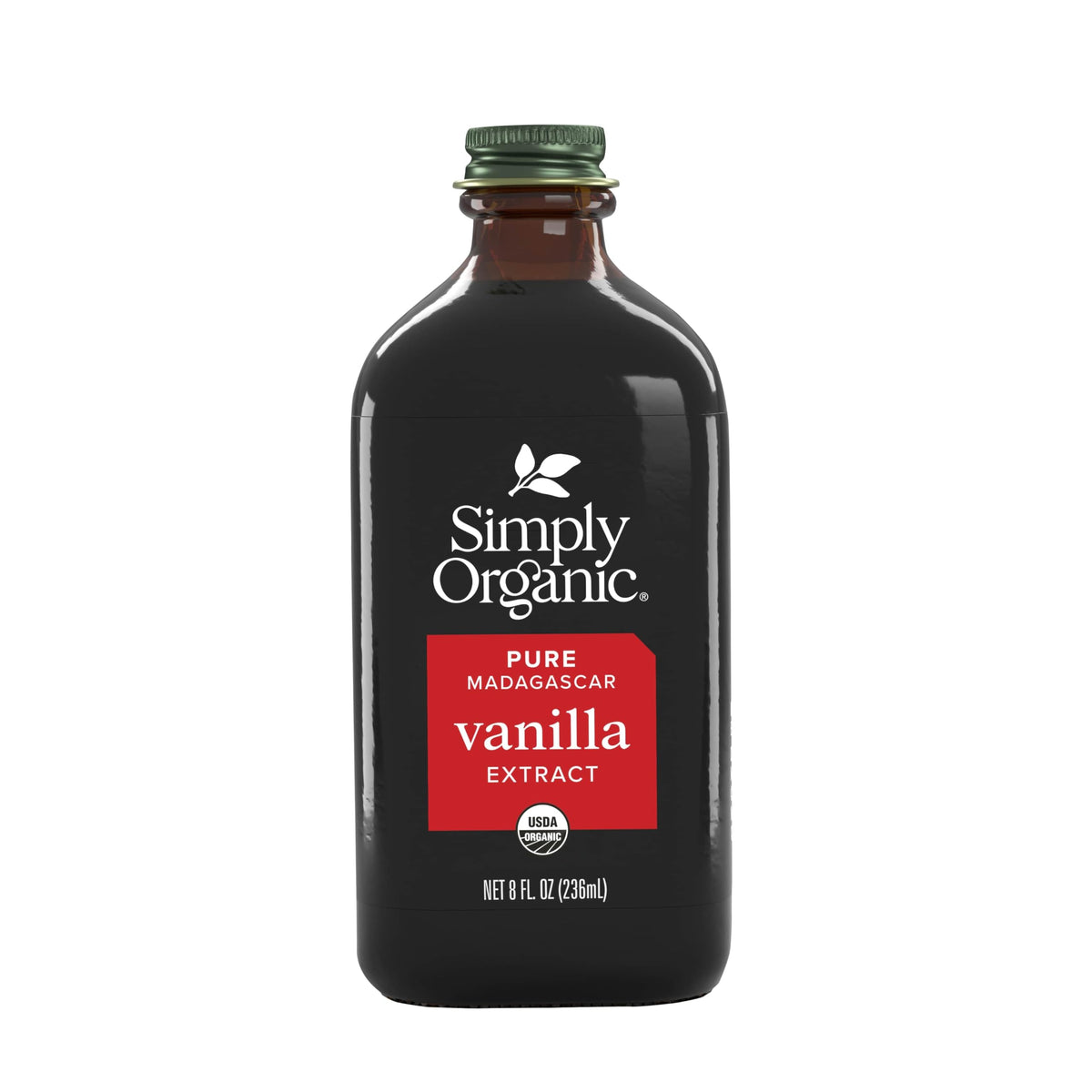 Simply Organic Vanilla Extract, Certified Organic | 8 oz | Madagascar Bourbon