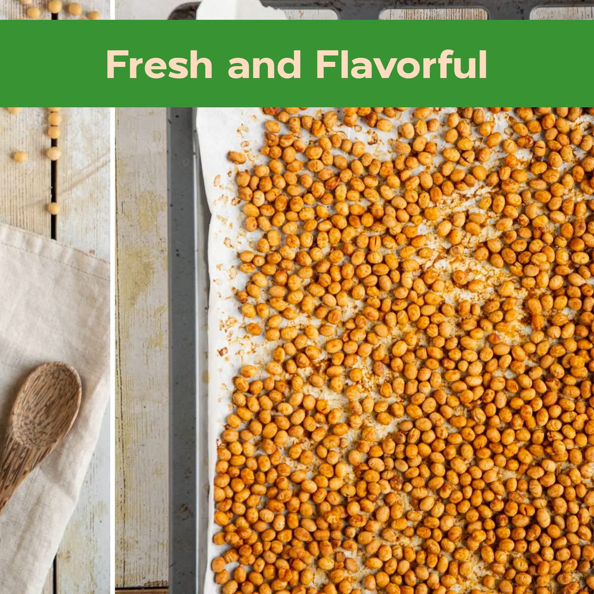 Sincerely Nuts Roasted Soybeans Lightly Salted - 2 lb - Gluten-Free Vegan Snack