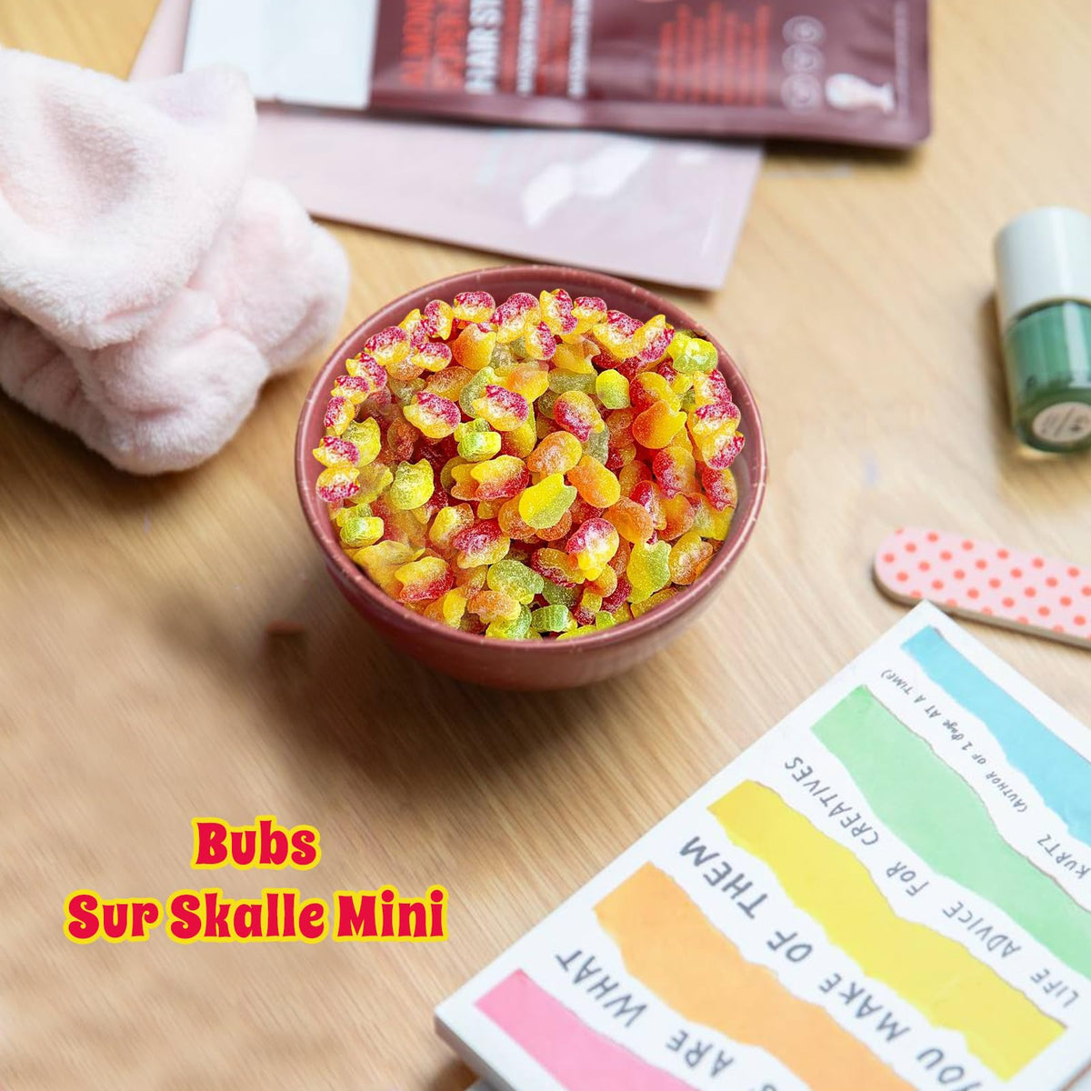 SkandyNova Bubs Mini – Swedish Vegan Candy Mix (Gelatin-Free) 1 lb
