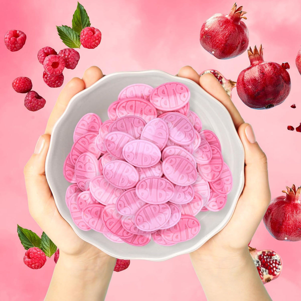 SkandyNova Bubs Swedish Candy Mix – 1 lb Foam Gummies, Assorted Shapes & Flavors