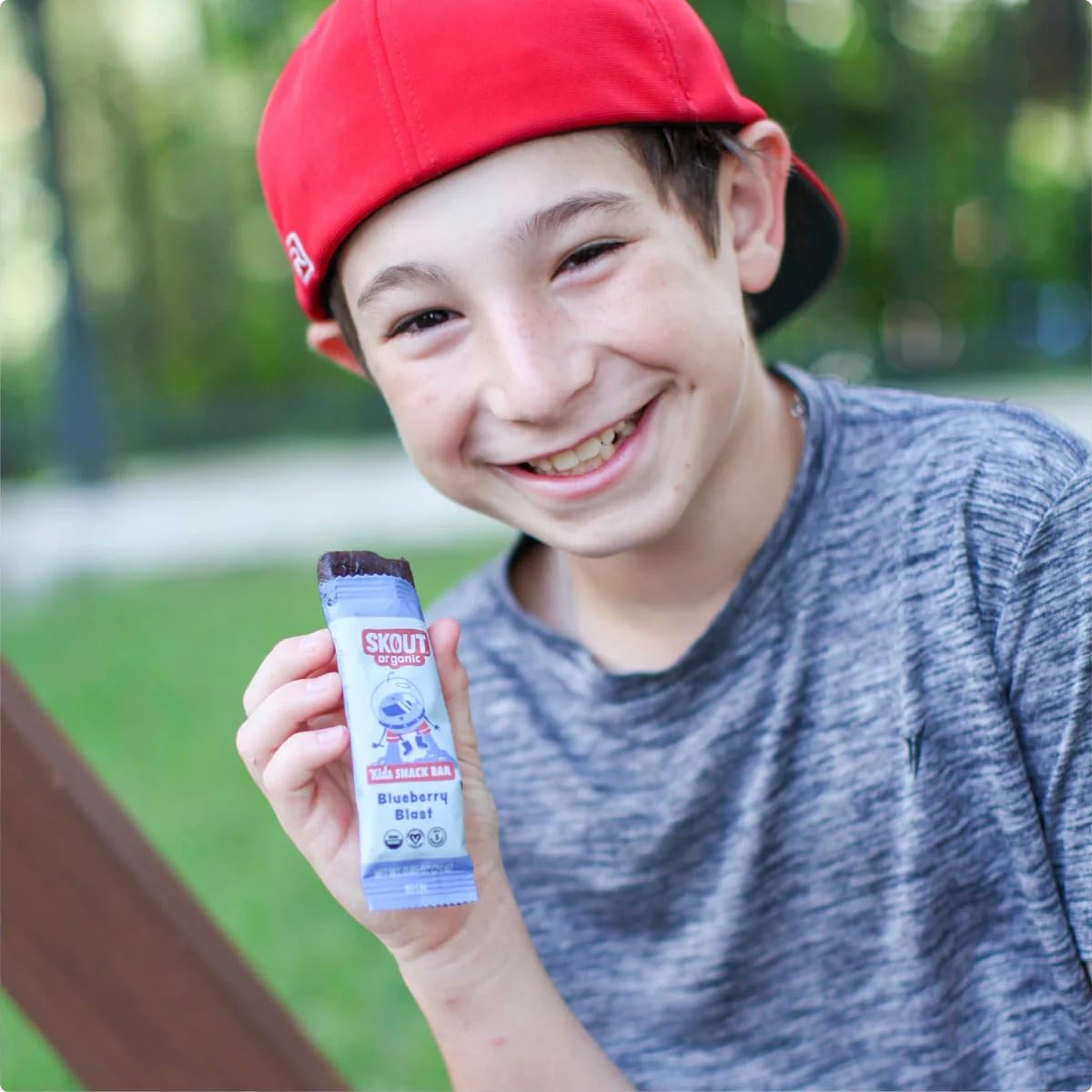 Skout Organic Kids Bars Fruit Variety Pack (18 Bars) – Plant-Based, No Refined Sugar, Vegan, Gluten & Soy Free