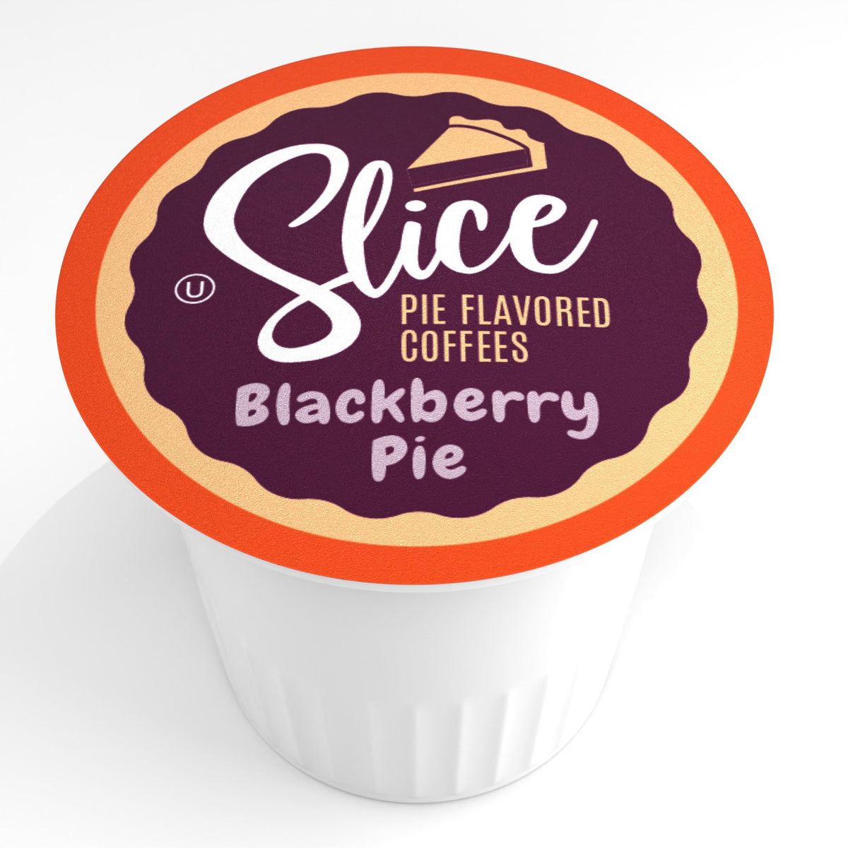 Slice Coffee Blackberry Pie Flavored K-Cup Pods – 40 Count for Keurig