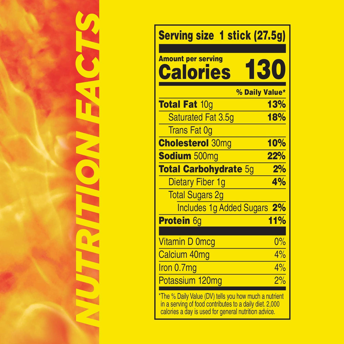 Slim Jim Giant Nacho Flavor Smoked Meat Sticks – 6g Protein per Stick, 0.97 oz (24 Count)