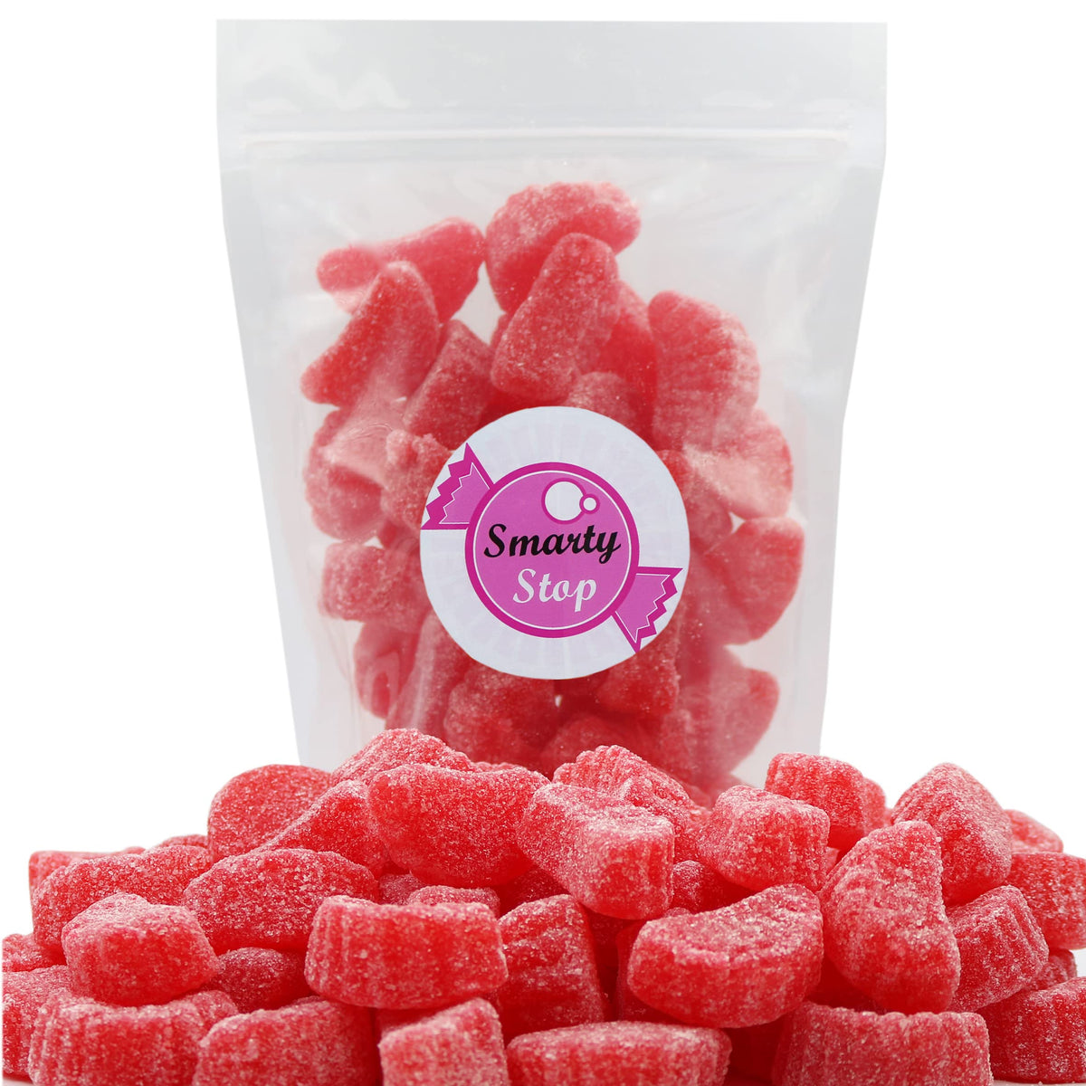 Smarty Stop Red Cherry Slice Wedges Candy – 5 lb Bulk Pack