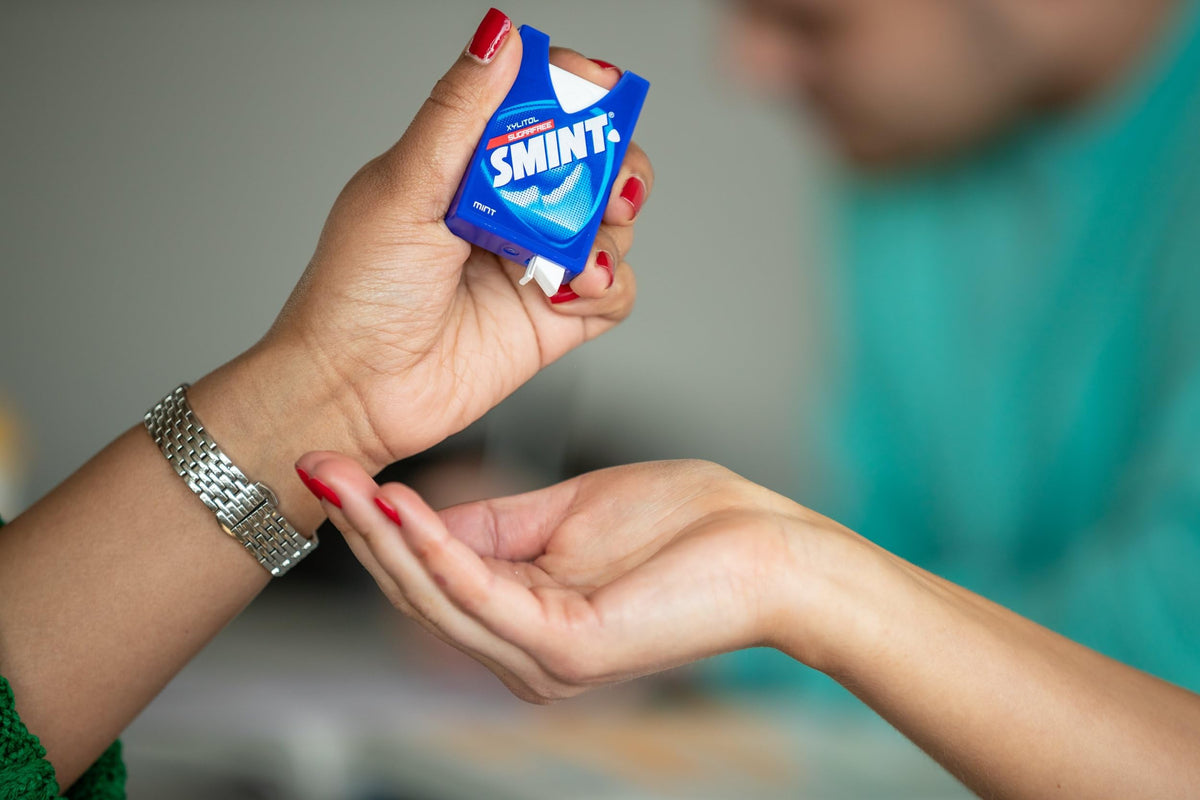 Smint Dental Mint Flavour Sugar Free with Xylitol 8g – 12 Mints Box