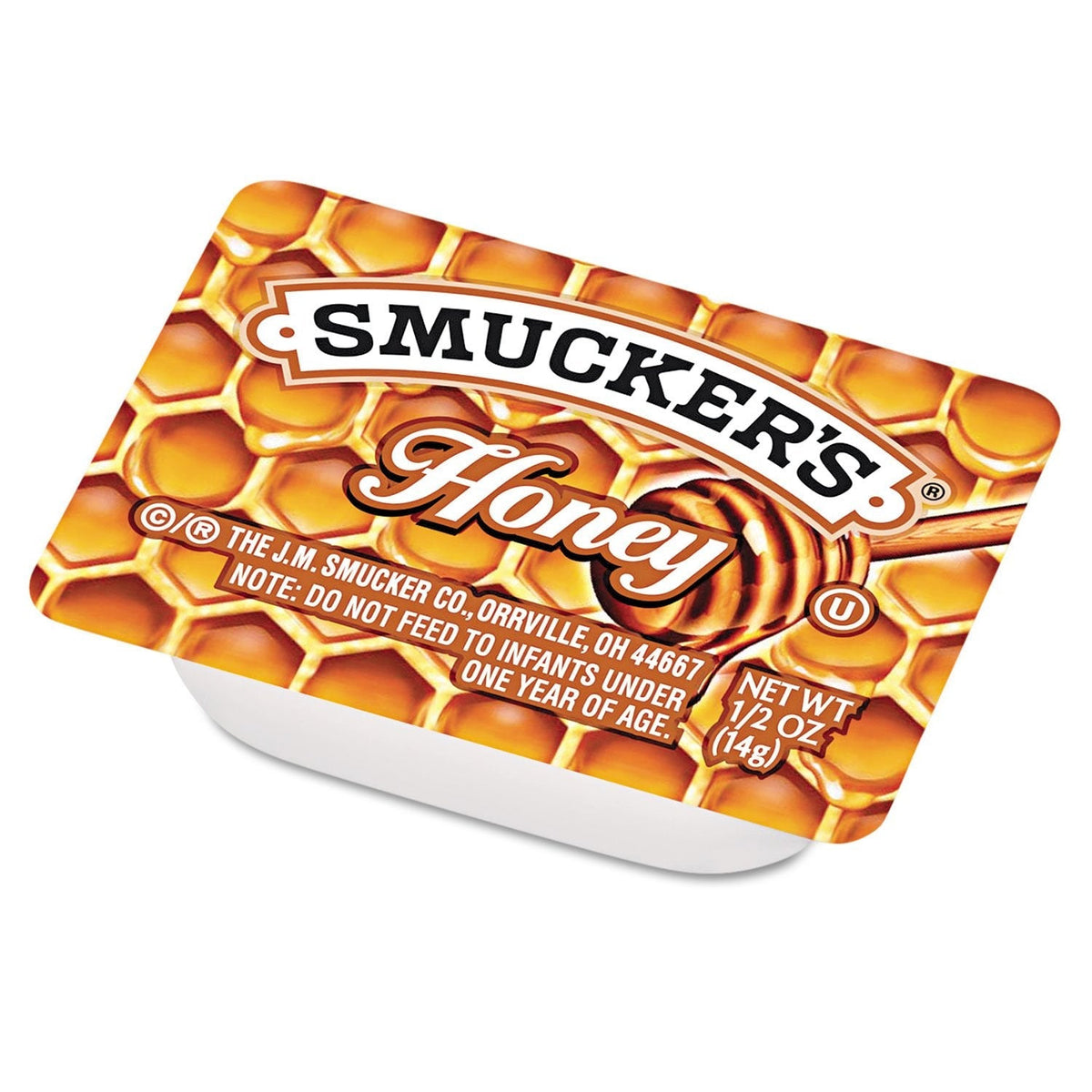 Smucker's Honey Half-Ounce Single-Serving Packs – 200 Count Carton