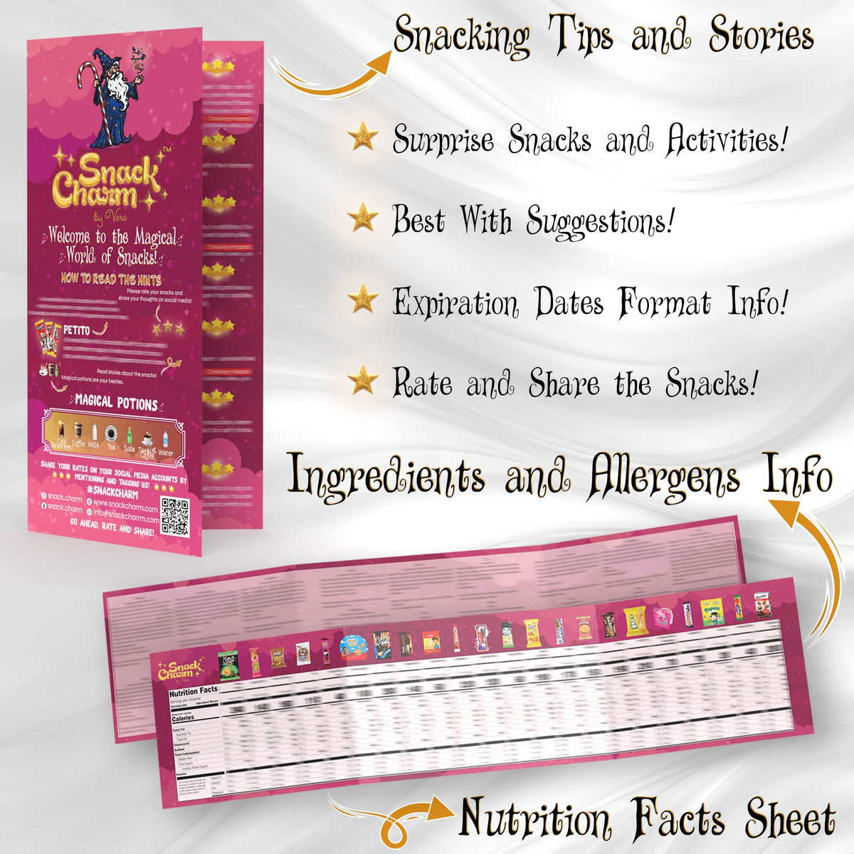 Snack Charm by Vera: Exotic Mega International Snack Box – World Candy Gift Pack