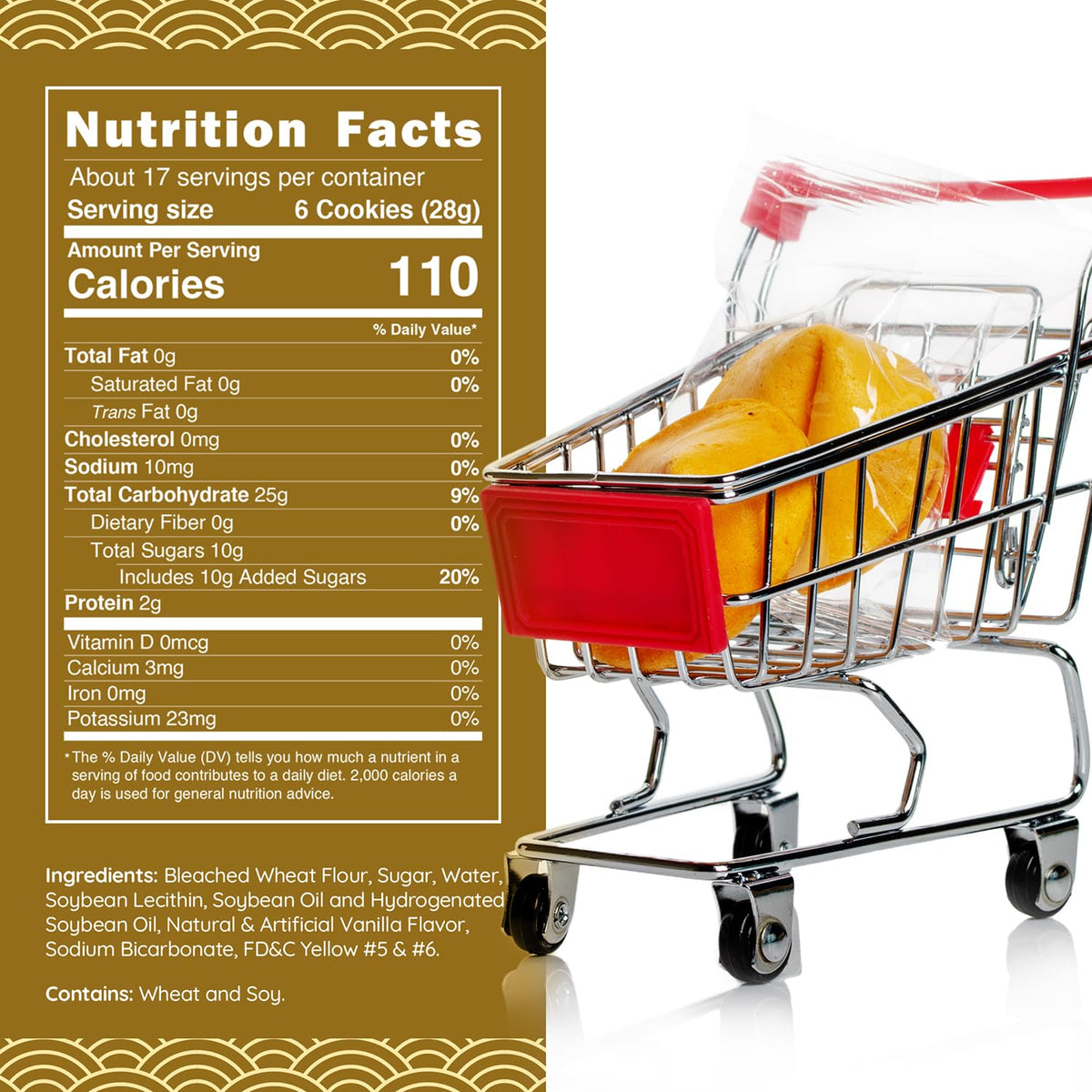 Snackathon Fortune Cookies – Premium USA-Made Vanilla Flavor, 100-Count Bulk Pack