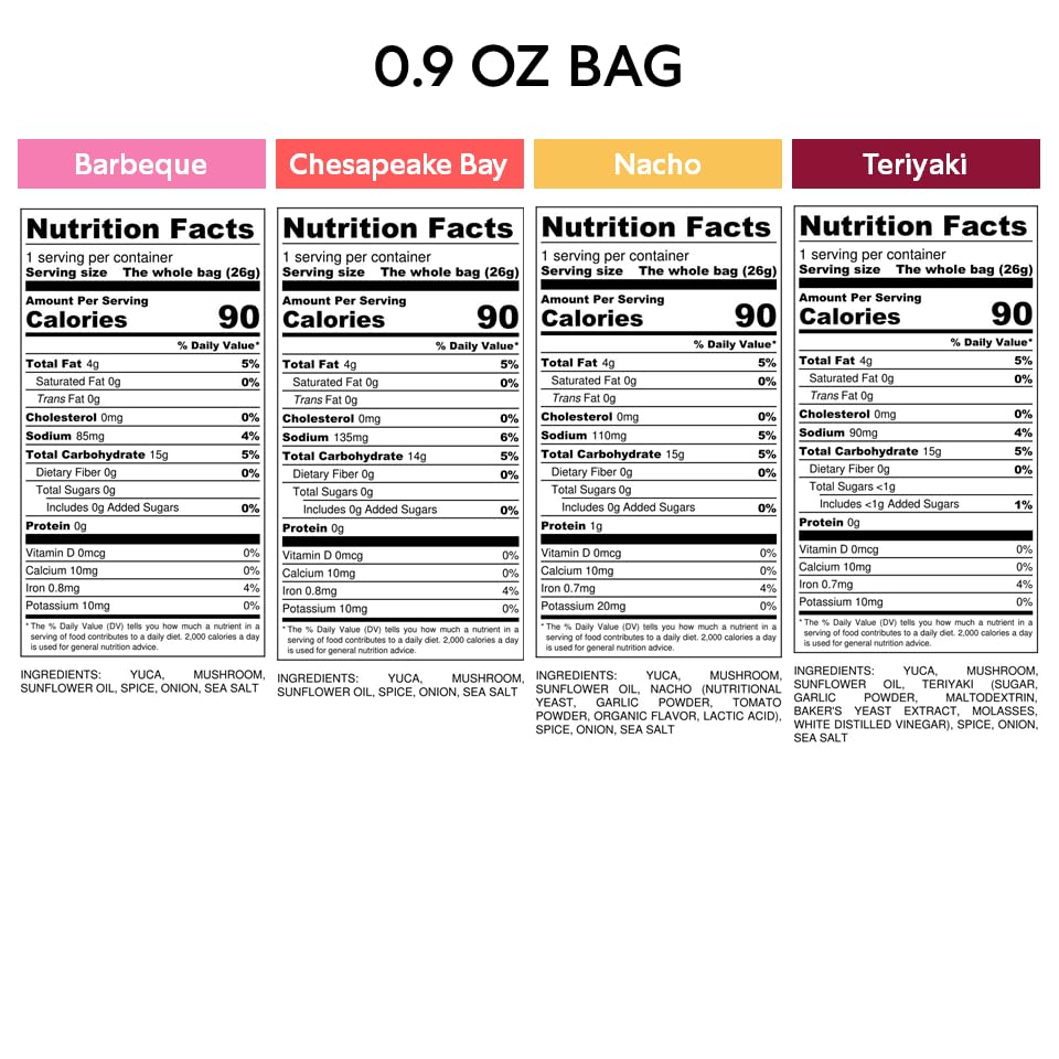 SNACKLINS Plant Based Crisps – Nacho, BBQ, Teriyaki, Chesapeake Bay | Gluten Free, Grain Free, Kosher