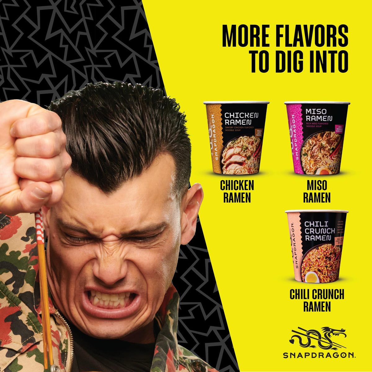 Snapdragon Tonkotsu Ramen Cup Noodles – 6 Pack Instant Ramen Bowls