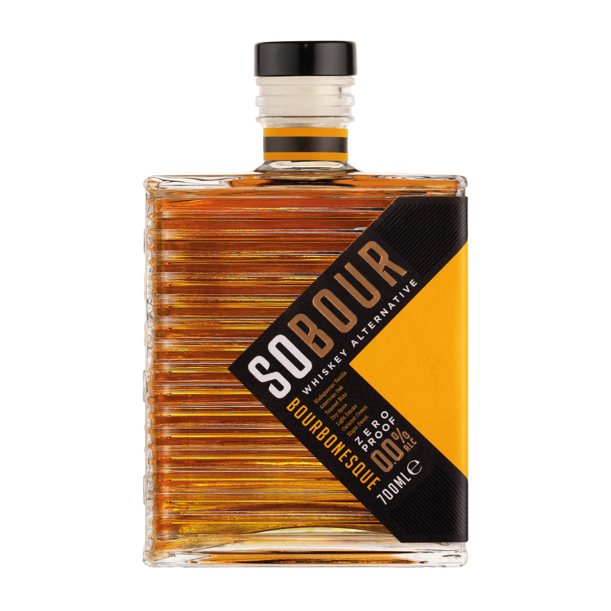 SOBOUR Bourbonesque Non-Alcoholic Whiskey 0.0% ABV | Halal & Gluten Free | Think Distributors