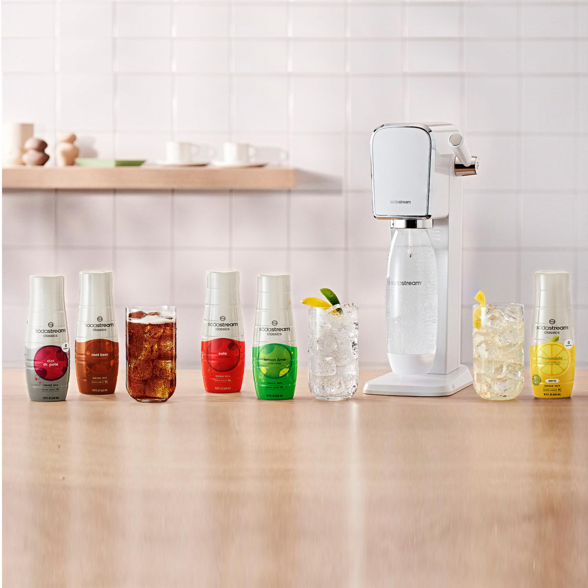 SodaStream Diet Dr Pete Beverage Mix — 4 x 14.9 fl oz — Zero-Calorie, Sugar-Free